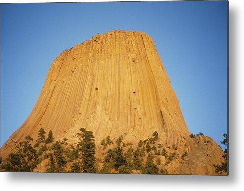 Devils Tower Metal Print featuring the photograph DevilsTower in Wyoming by Gordon James