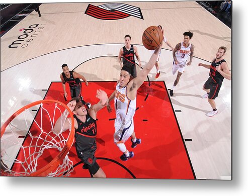 Nba Pro Basketball Metal Print featuring the photograph Devin Booker by Sam Forencich