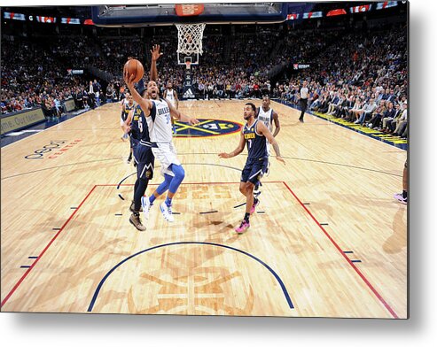 Devin Harris Metal Print featuring the photograph Devin Harris by Bart Young