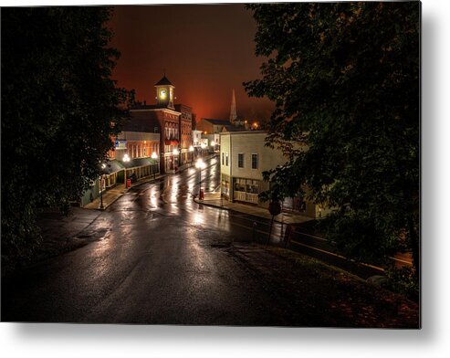 Dexter Metal Print featuring the photograph Dexter Maine A0350 by Greg Hartford