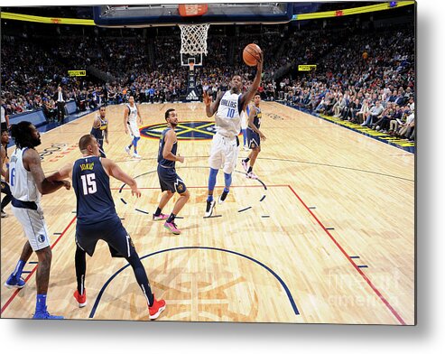 Dorian Finney-smith Metal Print featuring the photograph Dorian Finney-smith by Bart Young