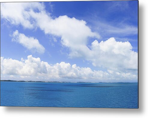 Bermuda Metal Print featuring the photograph Dramatic Clouds Over Bermuda by Auden Johnson