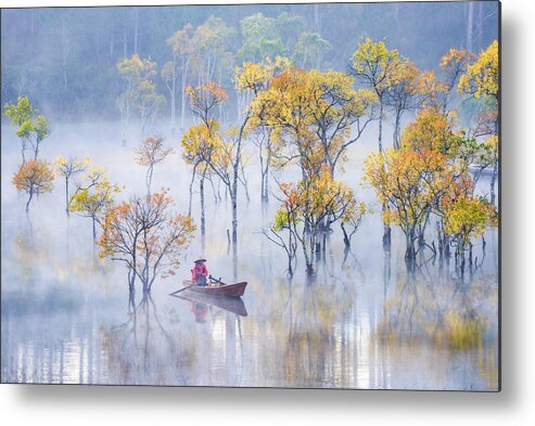 Spring Metal Print featuring the photograph Dream At Spring by Khanh Bui Phu