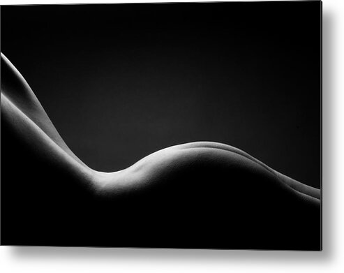 Woman Metal Print featuring the photograph Dunes by Geir Rosset