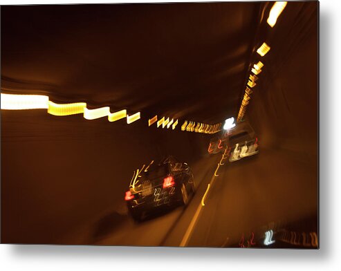 Tunnel Metal Print featuring the photograph dv8 Massey by Jim Whitley
