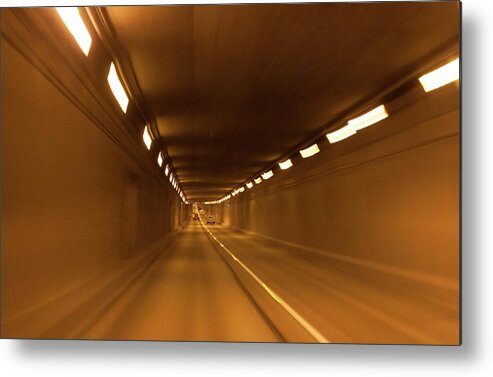 Massey Metal Print featuring the photograph dv8 Tunnel by Jim Whitley