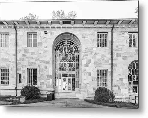 Emory University Metal Print featuring the photograph Emory University Michael C. Carlos Hall by University Icons
