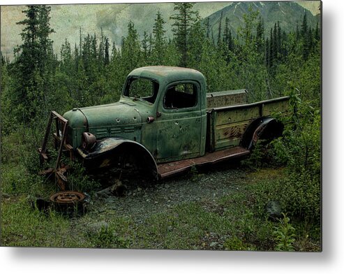 Alaska Metal Print featuring the photograph End Of The Line by Fred Denner
