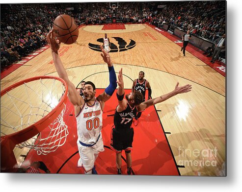 Nba Pro Basketball Metal Print featuring the photograph Enes Kanter by Ron Turenne