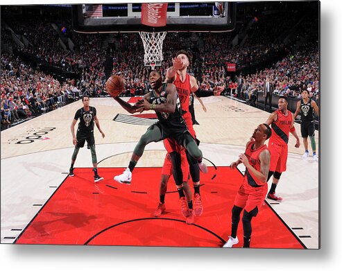 Nba Pro Basketball Metal Print featuring the photograph Eric Bledsoe by Sam Forencich