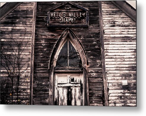 Pennsylvania Metal Print featuring the photograph Faith Abandoned by Mark Gomez