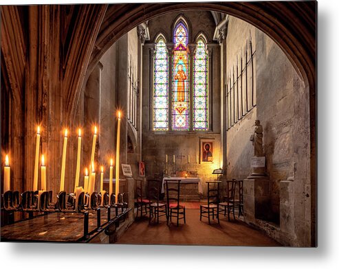Abbey Church Metal Print featuring the photograph Faith by Olivier Parent
