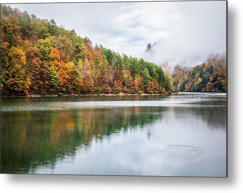 Fall Metal Print featuring the photograph Fall at Carr Creek by Cris Ritchie