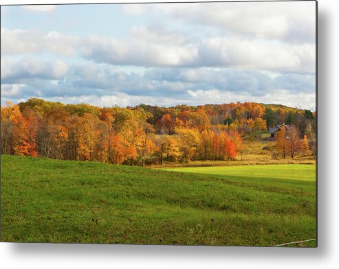 Fall Metal Print featuring the photograph Connecticut Foliage_8145 by Rocco Leone