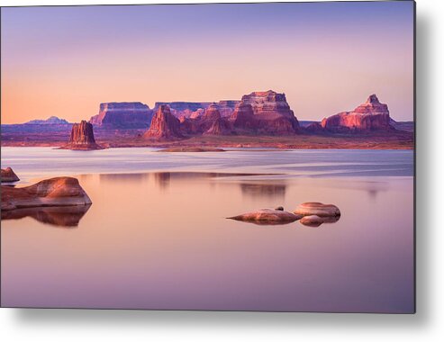 Padre Bay Metal Print featuring the photograph Father's Crossing by Peter Boehringer