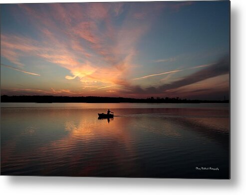 Landscape Metal Print featuring the photograph Fisherman's Dream by Mary Walchuck