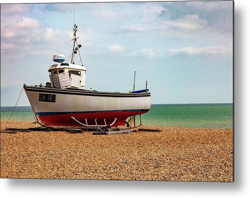 Deal Metal Print featuring the photograph Fishing boat by Richard Donovan