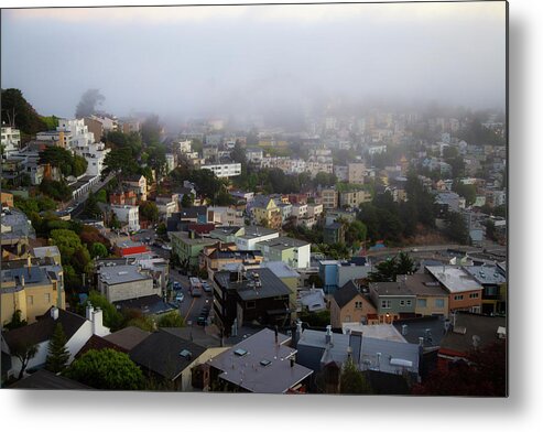  Metal Print featuring the photograph Foggy Blanket by Louis Raphael