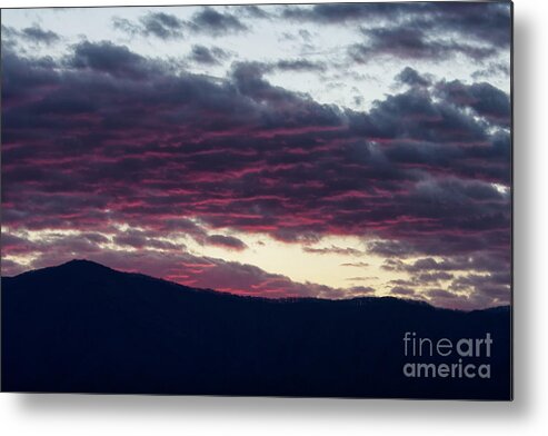 Sunrise Metal Print featuring the photograph Foothills Sunrise 1 by Phil Perkins
