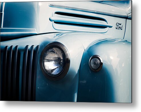 Ford Metal Print featuring the photograph Ford Truck by Carrie Hannigan