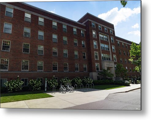 Private College Metal Print featuring the photograph Founders Hall at the University of Dayton by Eldon McGraw