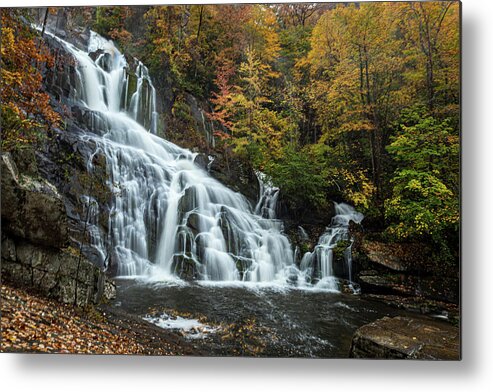 Waterfall Metal Print featuring the photograph Fourth Falls on Toxaway Creek by Chris Berrier