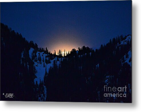 Full Moon Metal Print featuring the photograph Full Flower Moon #2 by Dorrene BrownButterfield