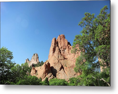 Garden Of The Gods Metal Print featuring the photograph Garden Of The Gods View by Dan Sproul