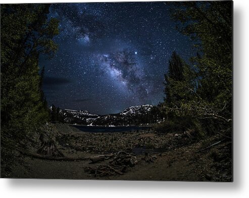 Landscape Metal Print featuring the photograph Gem Lake Night Sky by Romeo Victor