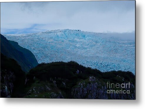 Glacier Metal Print featuring the photograph Glacier on Alaska's Kenai Fjord National Park by L Bosco