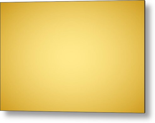 Holiday Metal Print featuring the drawing Gold smooth gradient background by Dimitris66