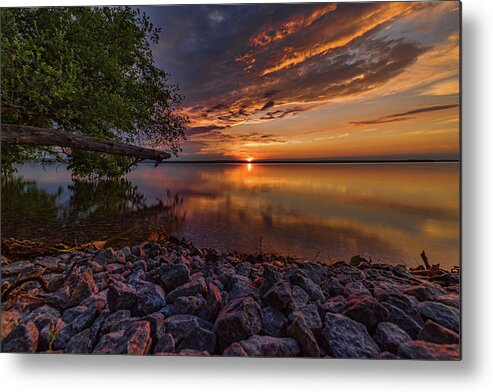 Higgins Lake Metal Print featuring the photograph Good Morning by Joe Holley