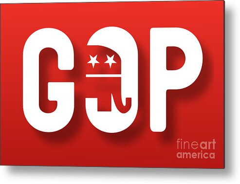 Gop Poster Metal Print featuring the photograph GOP by Action