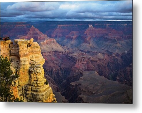 Grand Canyon Metal Print featuring the photograph Grand Canyon Morning by Susie Loechler