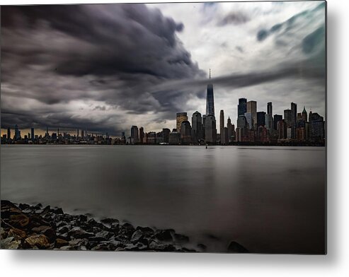 Dynamic Clouds Metal Print featuring the photograph Gray Day by Kevin Plant