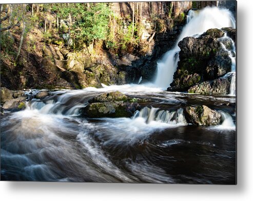 Great Falls Metal Print featuring the photograph great falls Rockingham revisited 4 by Flees Photos