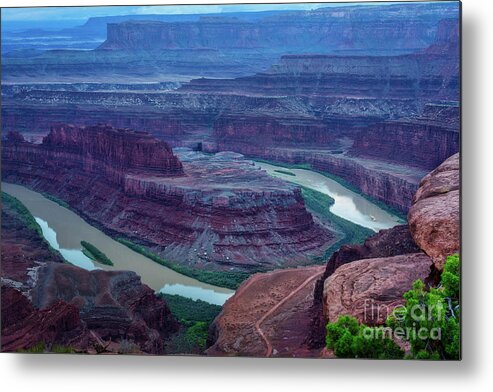 Dead Horse State Park Metal Print featuring the photograph Green River by Izet Kapetanovic