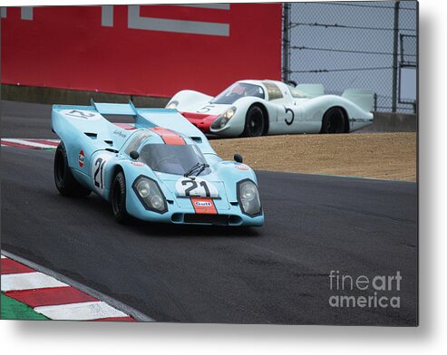 917 Metal Print featuring the photograph Gulf 917 by Vincent Bonafede