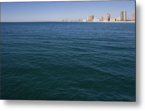 Gulf Rising Metal Print featuring the photograph Gulf Rising by Dylan Punke