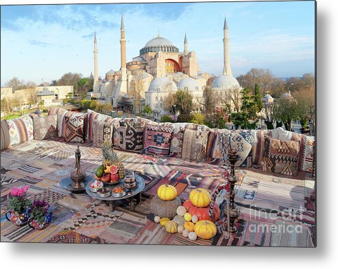 Hagia Sophia Metal Print featuring the photograph Hagia Sophia cathedral by Anastasy Yarmolovich