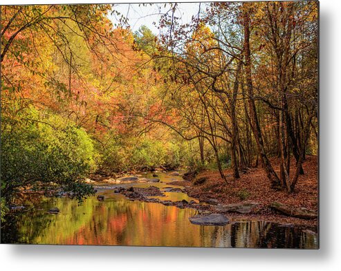 Hanging Dog Creek Metal Print featuring the photograph Hanging Dog Creek #3 by Lorraine Baum