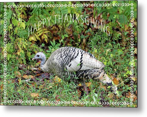 Tennessee Metal Print featuring the photograph Happy Thanksgiving by Jennifer Robin