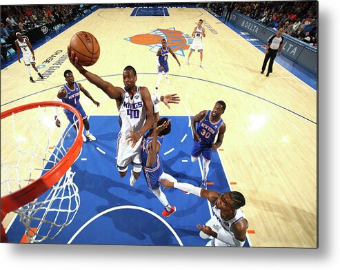 Nba Pro Basketball Metal Print featuring the photograph Harrison Barnes by Nathaniel S. Butler
