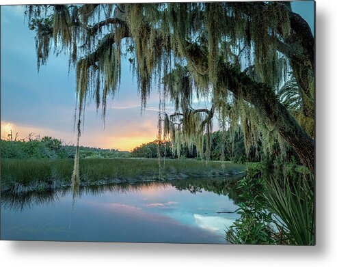 Old Florida Metal Print featuring the photograph High Bridge Moss by Stacey Sather