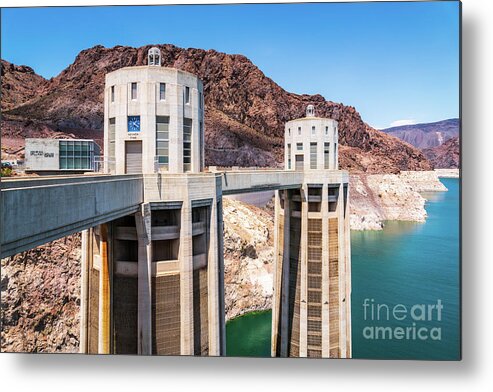 America Metal Print featuring the photograph Hoover Dam Intake Towers Photo by Paul Velgos