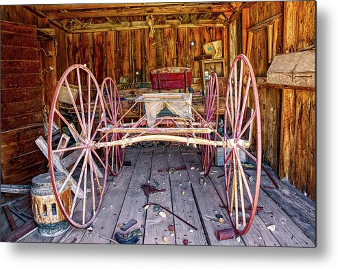 Bodie Metal Print featuring the photograph In Storage Forever by Lana Trussell