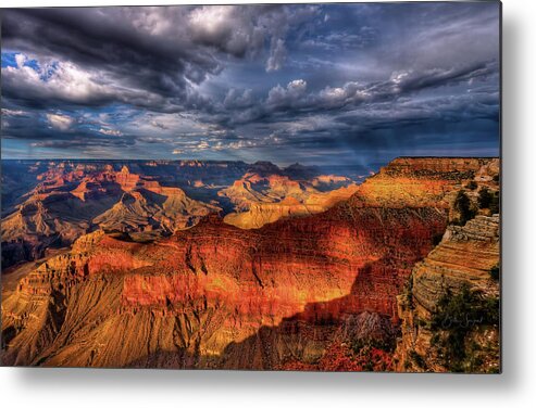 Grand Canyon Metal Print featuring the photograph Inspiration by Beth Sargent