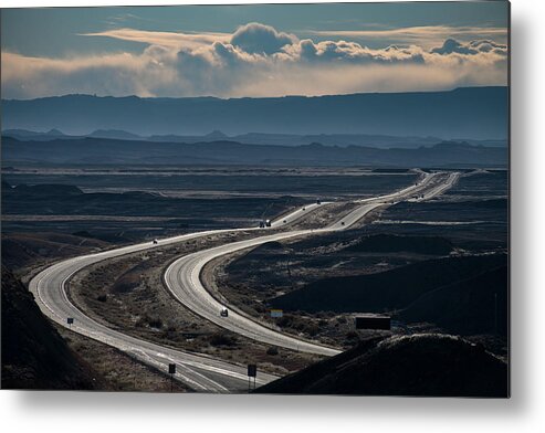 Automobile Metal Print featuring the photograph Interstate 70, Grand County, Utah by David L Moore