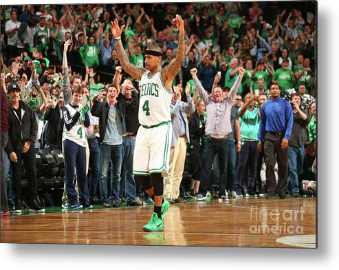 Playoffs Metal Print featuring the photograph Isaiah Thomas by Ned Dishman