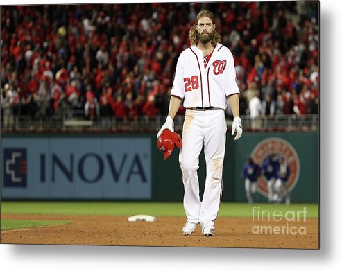People Metal Print featuring the photograph Jayson Werth by Patrick Smith